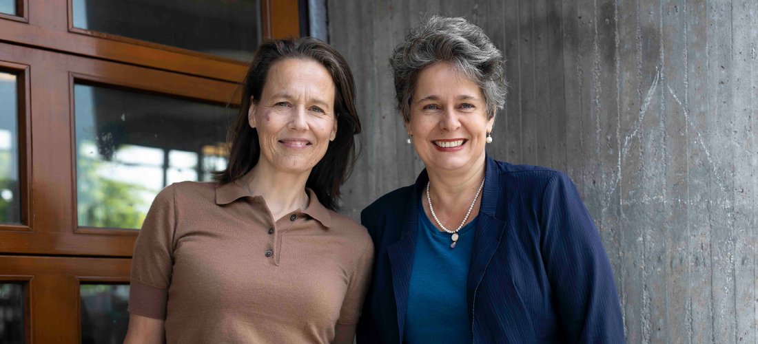 Carla de Jong en Nelleke Geel (foto: Susan Sandérus)